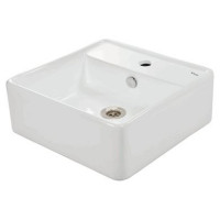 Раковина JAQUAR Continental накладна 410x410 мм, біла CNS-WHT-905