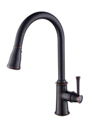 Змішувач для кухні IMPRESE PODZIMU ZRALA з високим поворотним виливом і висувною лійкою ZMK02170815