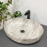 Умывальник (раковина) VBI UDINE STONE GLOSSY накладной