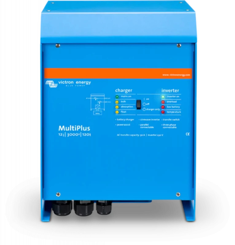 Інвертор гібридний Victron Energy MultiPlus 48/3000/35-50 (3 кВА/2,4 кВт, 1 фаза, без MPPT)