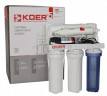 Система зворотного осмосу KOER KV-91 5 ступенів + помпа (мембрана 75 галон) (KR5327)