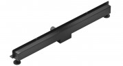 Трап для душу MEXEN FLAT WALL 2в1 настінний BLACK чорний 100 см