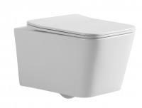 Унітаз підвісний Mixxus QUADRO-0304-R 520x360x365mm, система змиву RIMLESS (MI6707)