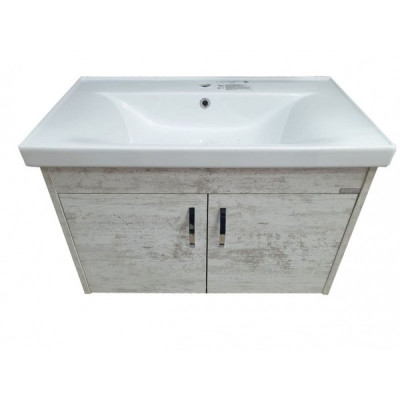 Підвісна тумба з умивальником Veronis Truva 80 80х54, 5х46 