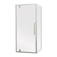 Душова кабіна без піддону MIXXUS PREMIUM BEVEL SC01-90x90x195-TR CHROME прозоре скло 6мм (MI6863)