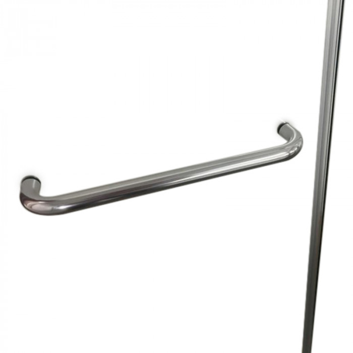 Шторки скляні на ванну Koer SR BS05-90x140-TR-01 прозоре скло Easy Clean 6мм, хром (KR5372)