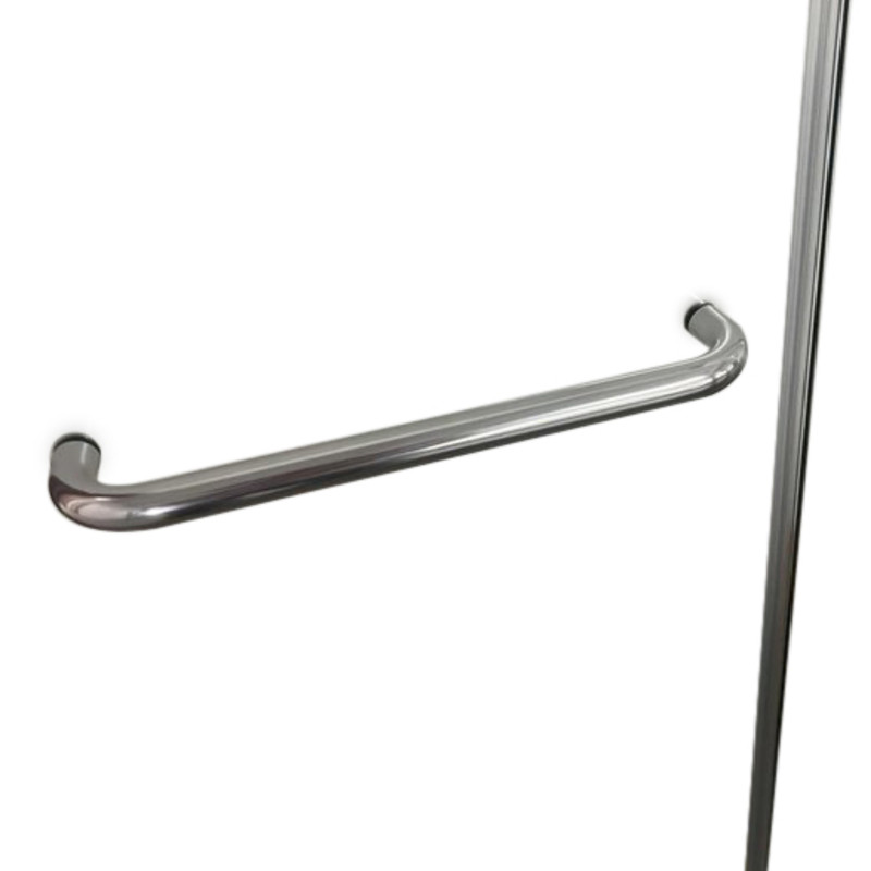 Шторки скляні на ванну розпашні KOER SR BS05-90x140-TR-01 прозоре скло EASY CLEAN 6мм хром (KR5372)