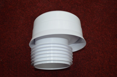 Колено-подключение к WC смещено с уплотнением L-120 мм. WC-CON4M-N