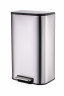 Відро для сміття з плавним закриттям прямокутне Mixxus Cubic-TC0112 SS Color 12л колір нержавійка (MI7089)