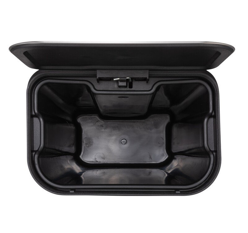 Відро для сміття з плавним закриттям прямокутне Mixxus Cubic-TC0112 SS Color 12л колір нержавійка (MI7089)