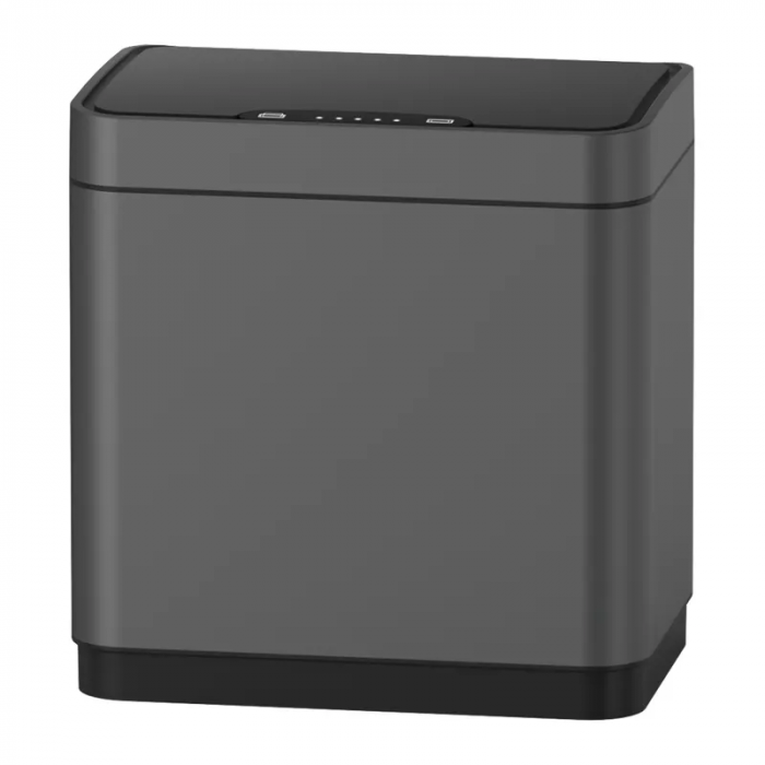 Відро для сміття сенсорне прямокутне Koer TC-020312-07 12 л колір графіт (KR5587)