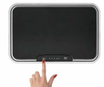Відро для сміття сенсорне прямокутне KOER TC-020312-07 12 л (колір графіт) (KR5587)