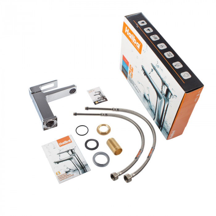 Змішувач для умивальника Haiba Kant 001 (HB9600)