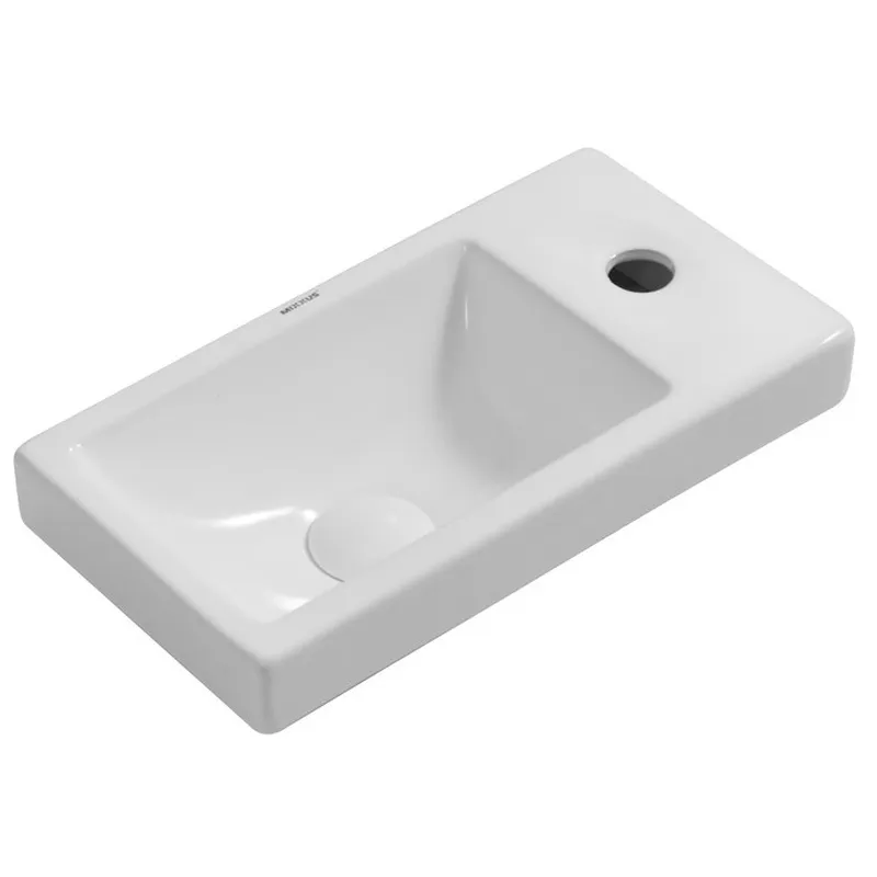 Раковина меблева Mixxus Premium QUADRO-1501 400х215х105mm з отвором під змішувач (MP6502)