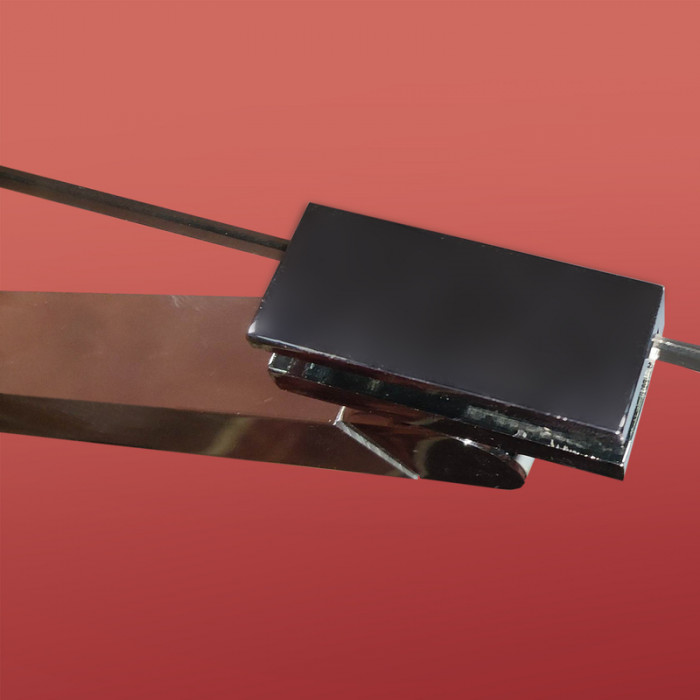 Бічна стінка до кабіни Koer SR SW04-80x200-TR-01 прозоре скло Easy Clean 10мм, хром (KR5389)