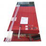 Бічна стінка до кабіни Koer SR SW04-80x200-TR-01 прозоре скло Easy Clean 10мм, хром (KR5389)