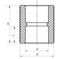 Муфта Koer K0001.PRO - 20 PPR (KP3388)
