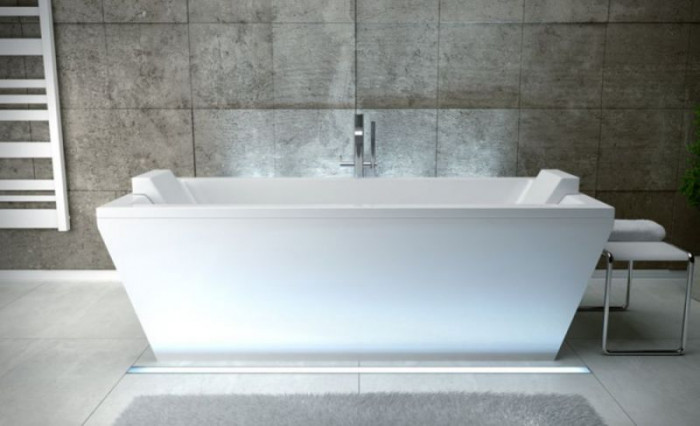 Ванна VERA ретро 180х80 з сифоном і обудовою