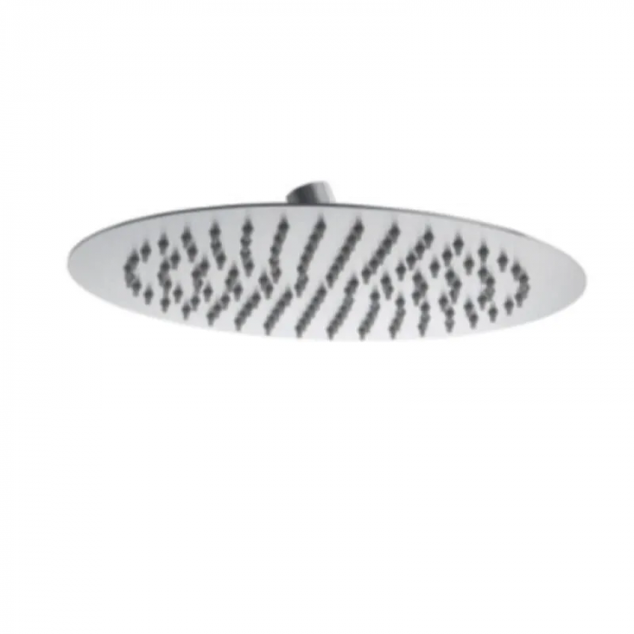 Лійка для душу стельова Zerix SH-005.SUS-25cm (нерж. сталь) (ZX5008)