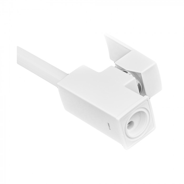 Змішувач для кухні Plamix Kubus-011 SET White (з підведенням) (PM0674)