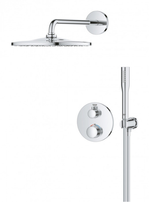 Система з термостатом прихованого монтажу з Rainshower Mono 310 Grohe Grohtherm Душова (34869000)
