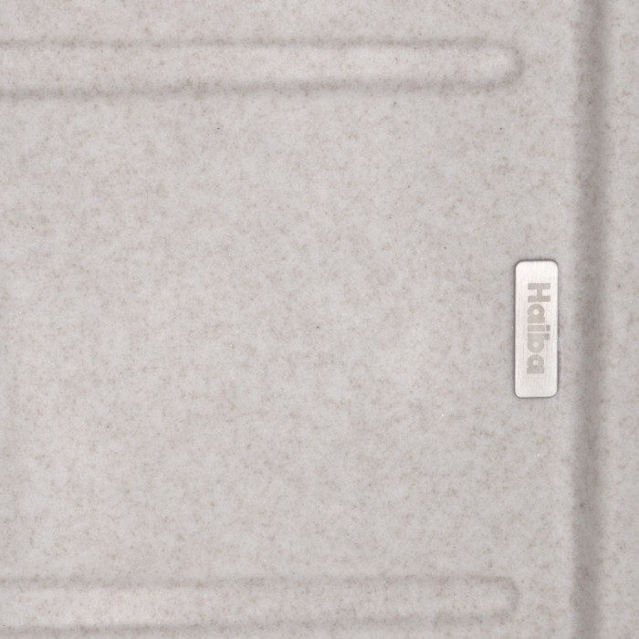Мийка кухонна Haiba HB8210-G322 Beige 620x500x200 (HB0986)