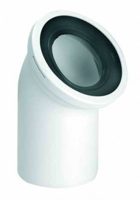 Колено-подключение к WC под углом 45 Эконом WCE-CON16