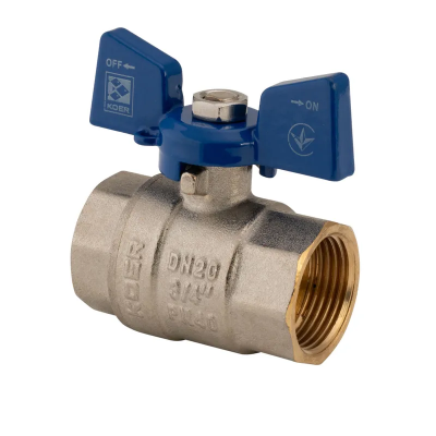 Кран кульовий Koer 3/4&quot; ГГМ (KR.217.B) синій (KR2720)