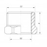 Футорка 1-1 / 4 "x1-1 / 2" Koer KF.F1216 (KF0086)