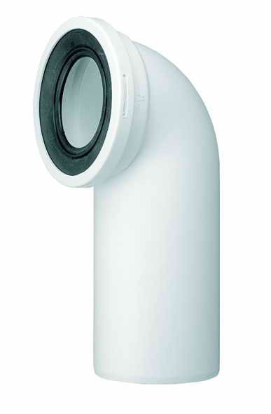 Колено-подключение к WC под углом 90 Эконом WCE-CON9