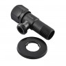Кран для підключення сантехприладів Mixxus VAL-06-1/2x1/2 Black з нерж.ст.SUS304(чорн.) (MI6058)
