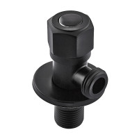 Кран для підключення сантехприладів Mixxus VAL-06-1/2x1/2 Black з нерж.ст.SUS304(чорн.) (MI6058)