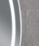 Дзеркало Mixxus PLAIN MV02-60x80 з Led Touch, Anti-fog, димером, регулятором яскравості, годинником (MI6933)