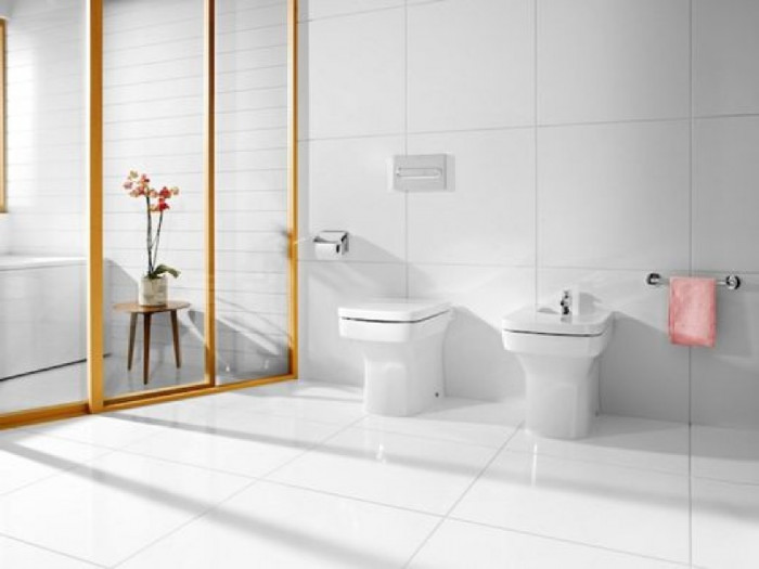 Унітаз підлоговий Roca Dama N без сидіння, під прихований бачок, колір білий A347787000