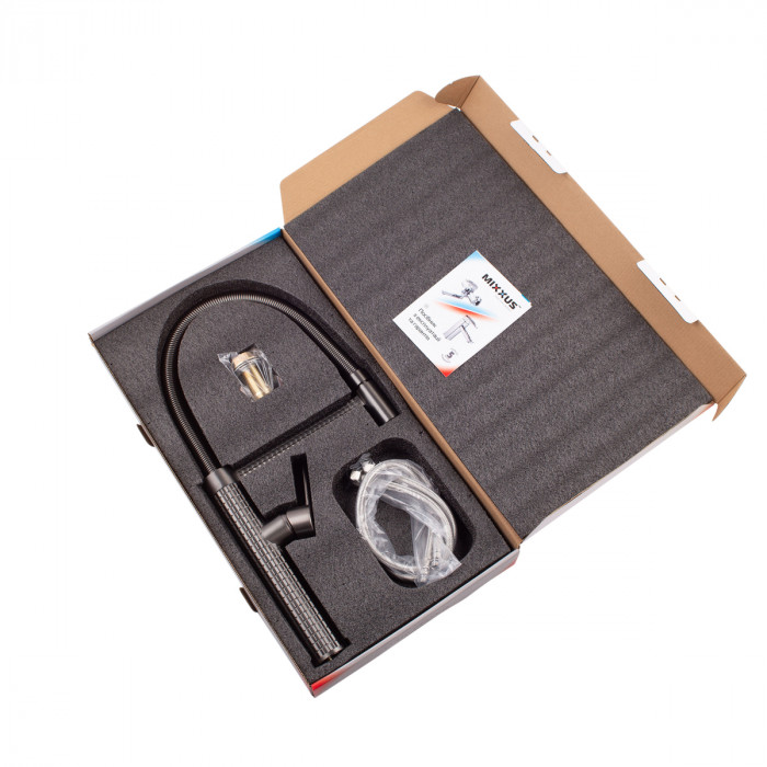 Змішувач для кухні Mixxus Premium Spark 017 GRAPHITE (MI6970)