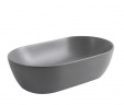 Раковина накладна MIXXUS PREMIUM ELLIPSE-0109 GRAY 500x300x140mm (MP6653)