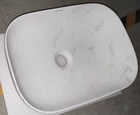 Раковина накладна MIXXUS PREMIUM DIVERSE-0112 MARBLE 455х325х135mm (MP6543)