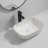 Раковина накладна MIXXUS PREMIUM DIVERSE-0112 MARBLE 455х325х135mm (MP6543)