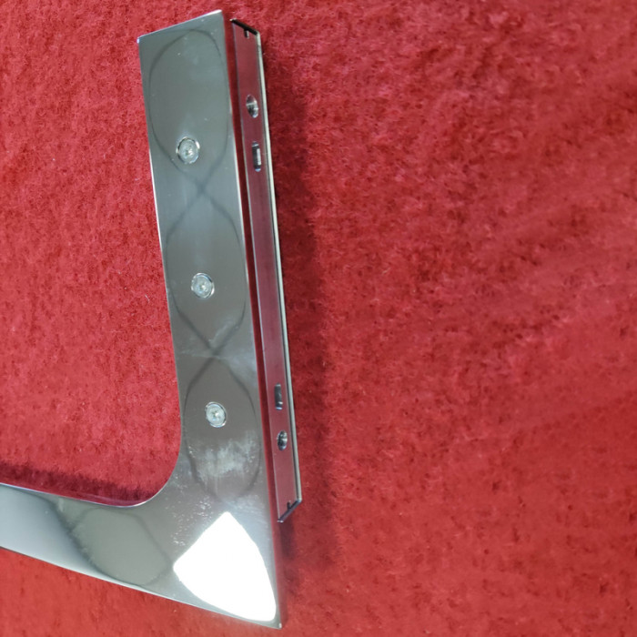 Душова перегородка Koer SR SP02-100x200-TR-01 Walk-In прозоре скло Easy Clean 8мм, хром (KR5395)