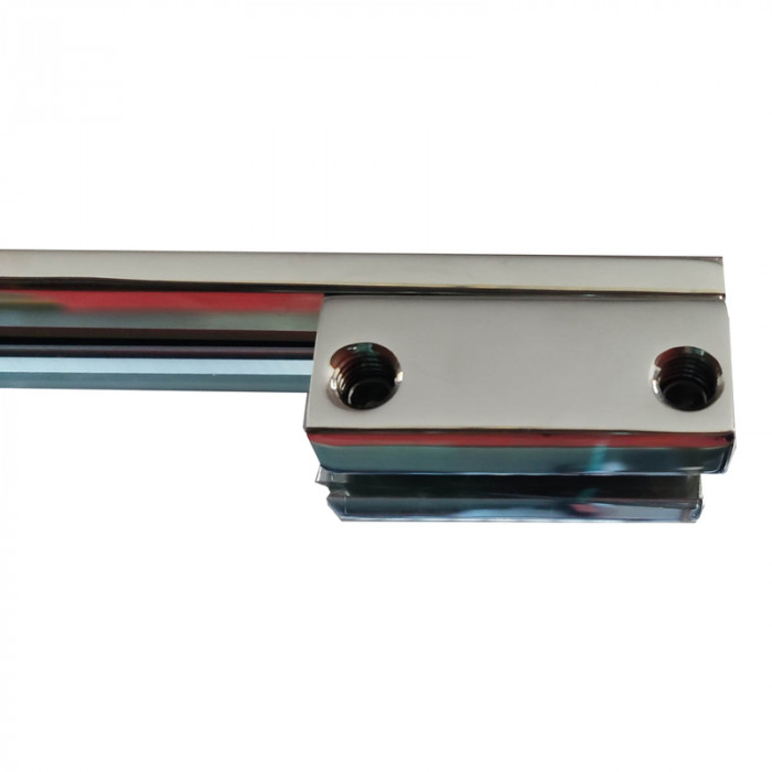 Душова перегородка Koer SR SP02-100x200-TR-01 Walk-In прозоре скло Easy Clean 8мм, хром (KR5395)