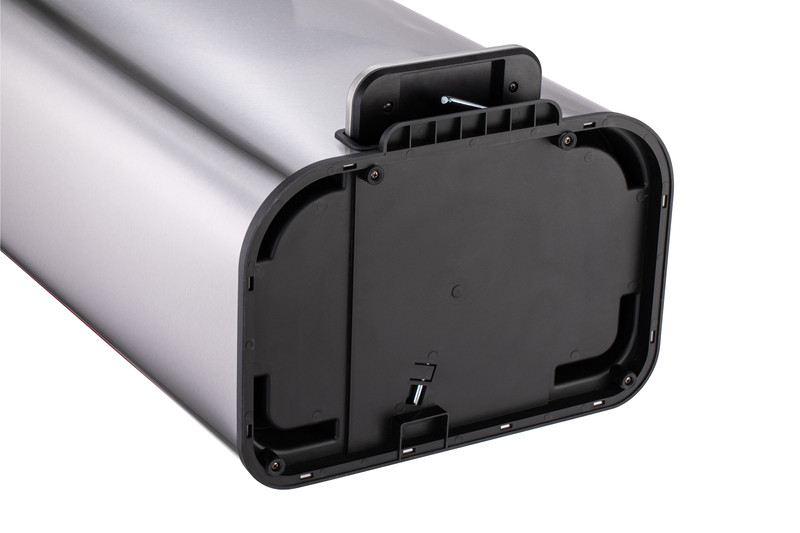 Відро для сміття з плавним закриттям прямокутне Mixxus Cubic-TC0105 SS Color 5л колір наржавійка (M