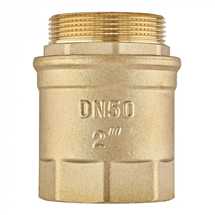 Клапан зворотній для байпаса Waterpro WP601-50FM - 2" латунь, куля EPDM (WP3334)