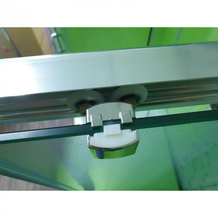 Душові двері Atlantis PF-120 (прозоре скло) 120х185