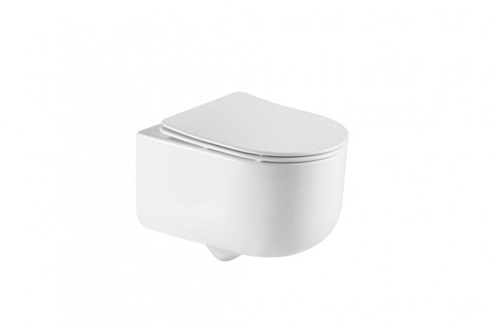 Унітаз підвісний Mixxus Premium TOPPER-0302-T3 490х360х380mm, система змиву TORNADO 3.0 (MP6599)