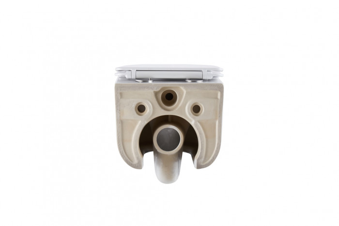 Унітаз підвісний Mixxus Premium TOPPER-0302-T3 490х360х380mm, система змиву TORNADO 3.0 (MP6599)