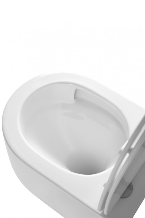 Унітаз підвісний Mixxus Premium TOPPER-0302-T3 490х360х380mm, система змиву TORNADO 3.0 (MP6599)