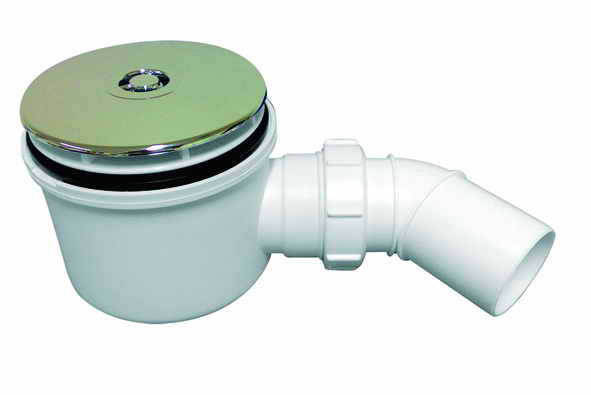 Сифон для поддона HC2750LCP хромированный (слив - 50 литров)