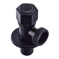 Кран для підключення сантехприладів Mixxus VAL-07-1/2x3/4 Black (MI6059)
