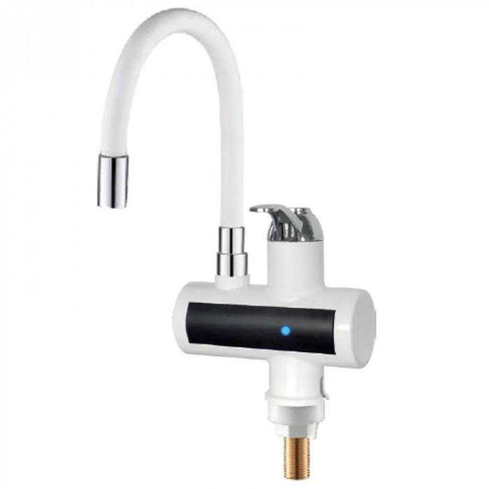 Водонагрівач 3,3 kW проточний, рефлекторний вилив, на мийку ZERIX ELW21-F-WHITE (колір білий) (ZX5859)