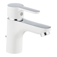 Змішувач для умивальника Ibergrif Square M11022W (IB0030)